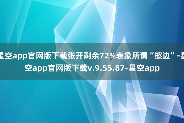 星空app官网版下载张开剩余72%表象所谓“擦边”-星空app官网版下载v.9.55.87-星空app