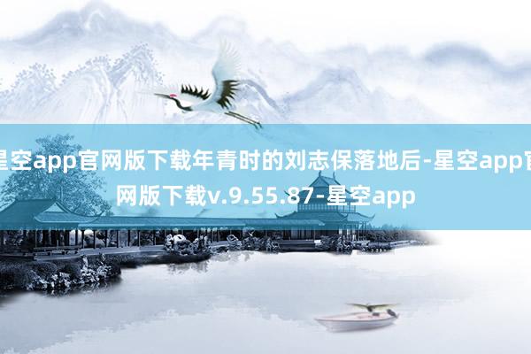 星空app官网版下载年青时的刘志保落地后-星空app官网版下载v.9.55.87-星空app